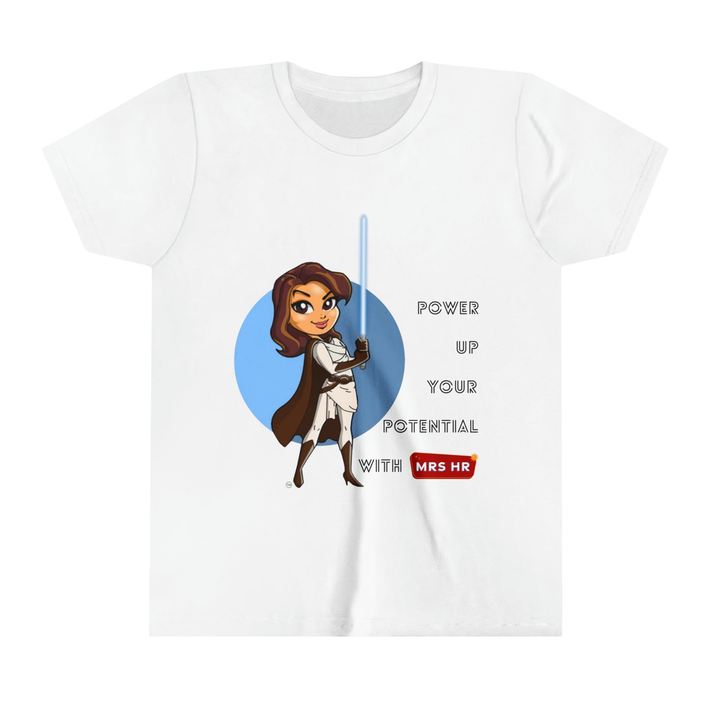 Power Up Your Potential With MRS HR Youth Tee