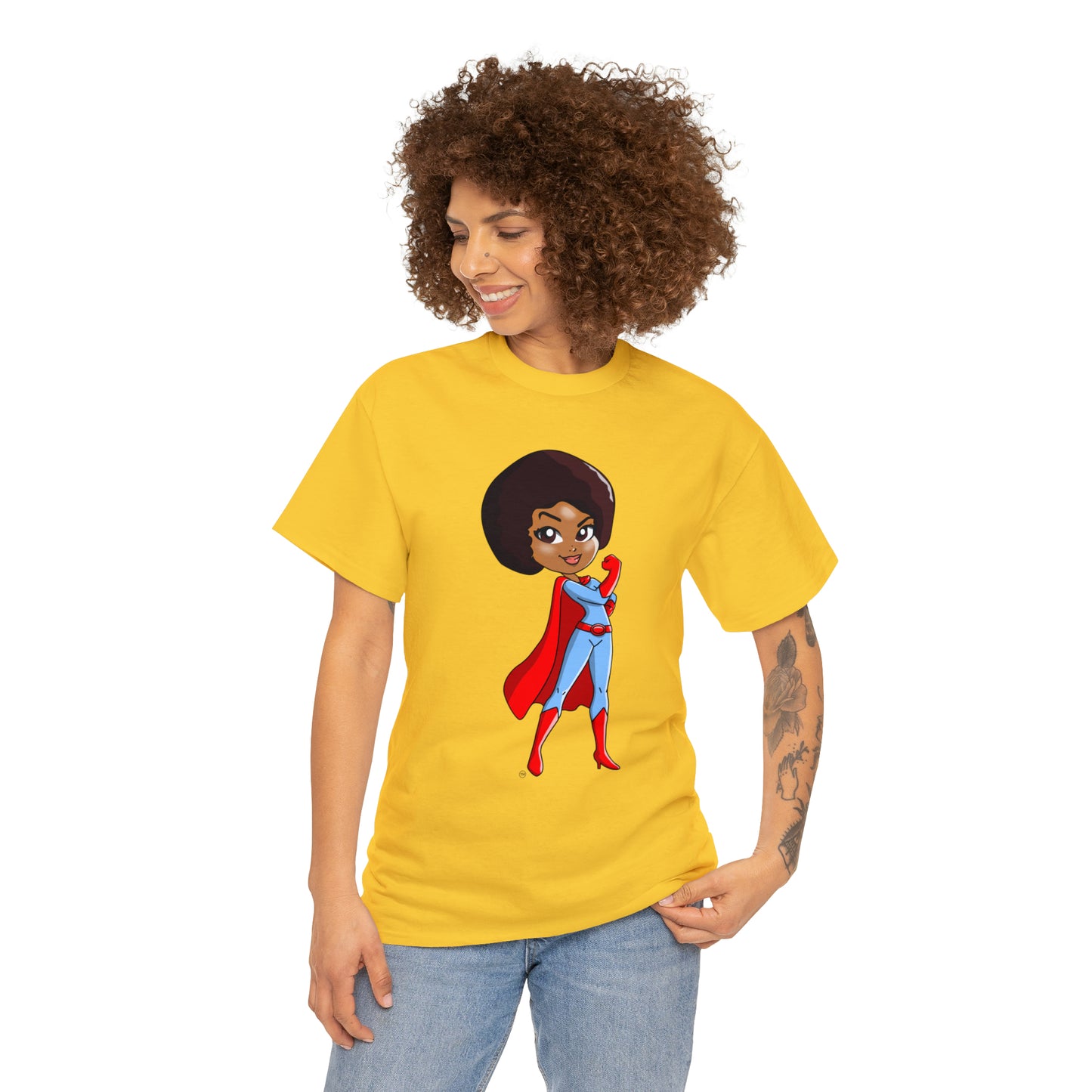 MRS HR Afro Cotton Tee