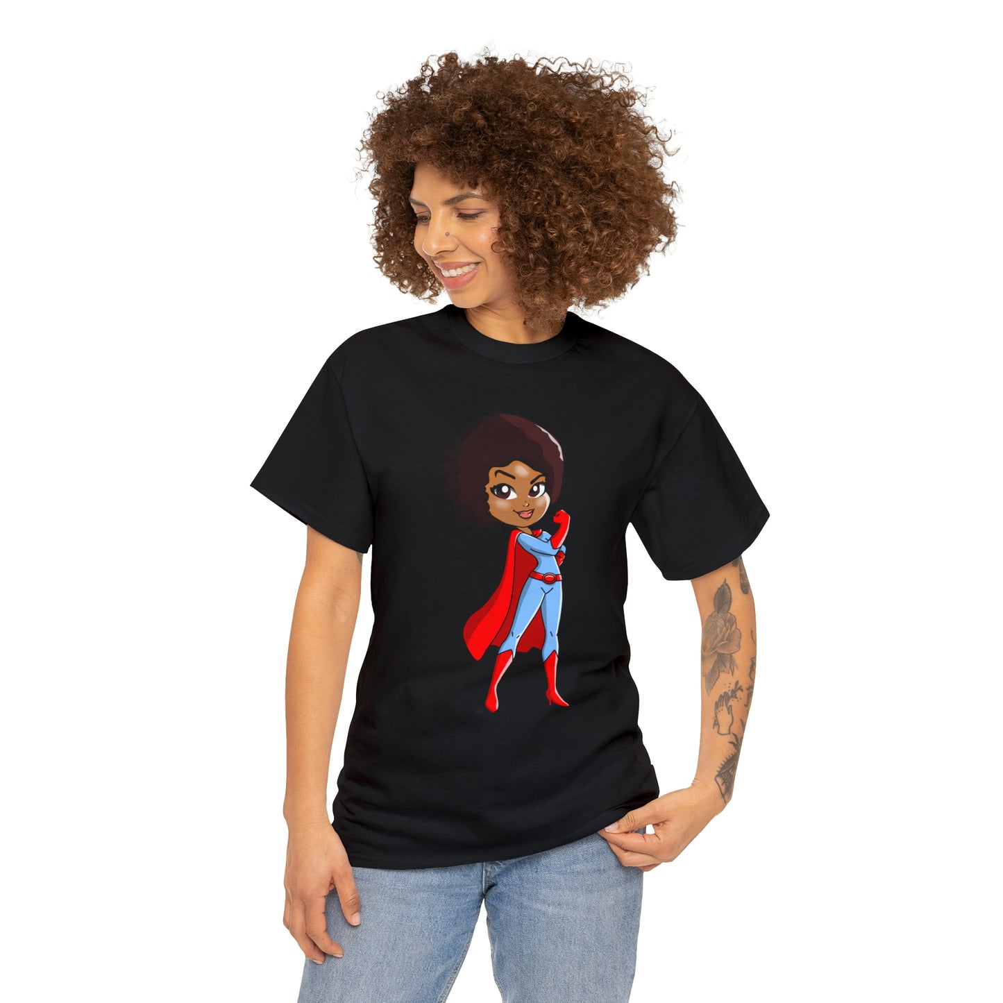 MRS HR Afro Cotton Tee