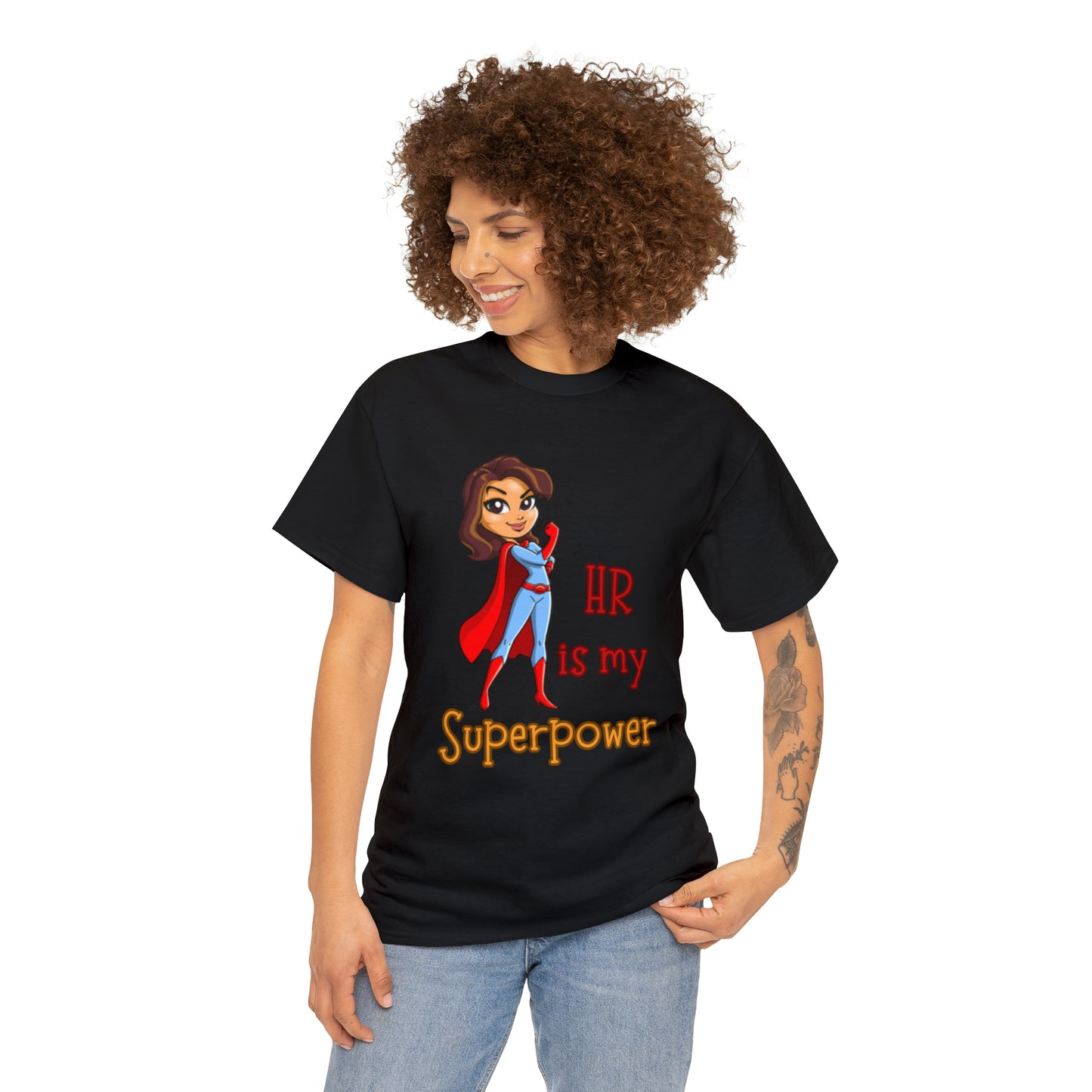 HR Is My Superpower Cotton Tee