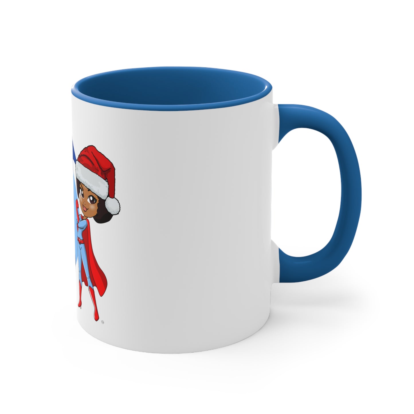 MRS HR Superhero Santa Hat Mug, 11oz