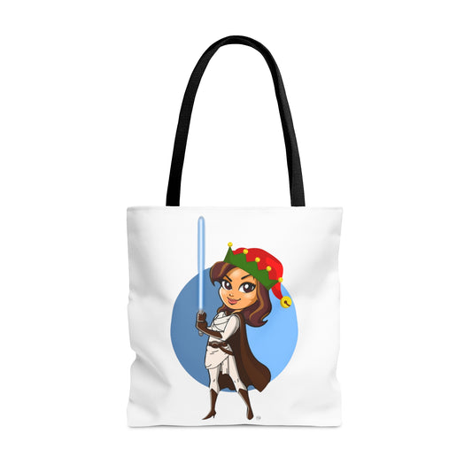 MRS HR Jedi Elf Hat Tote Bag