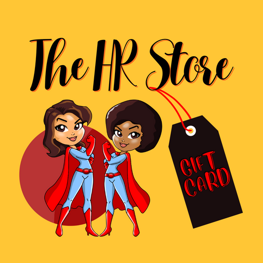 The HR Store gift card can be used to purchased any item in our online store. It's the perfect way to empower HR professionals with the merchandise they desire. Give the gift of choice and elevate your HR game today.
